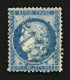 ALGERIE - BOGHARI : GC 5142 En Bleu Sur 25c CERES (n°60). Rare. TTB. - 1849-1876: Klassik