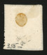 ORDOU:  40c (n°38) Obl. GC 5097 D' ORDOU Sur Fragment. Cote 1000€. Signé CALVES. TTB. - 1849-1876: Klassik