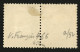 TRIPOLI - SYRIE : Paire 10c CERES (n°59) Obl. GC 5101. Signé BRUN. Superbe. - 1849-1876: Klassieke Periode
