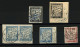 REUNION : Timbres-TAXE Noir (x2) Obl. HELLEBOURG , ST PIERRE Et Taxe Couleur (x4) Obl. ST LOUIS.....TTB. - Sonstige & Ohne Zuordnung