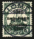 TOGO : 1p S/ 5pf Type I (n°33) Oblitération Centrale LOME. Tirage 668 Ex. Cote 650€. Signé SCHELLER. Superbe. - Other & Unclassified