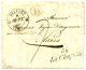 "CERNAY Via LA CHAPELLE" : 1830 Cursive 66 LA CHAPELLE + T.12 BELFORT Sur Lettre Avec Texte Daté CERNAY Pour PARIS. Trés - 1801-1848: Precursores XIX