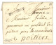 HTE VIENNE : 1765 DVDORAT (Lenain 3) + "FRANC" Lenain 4 Sur Lettre Avec Texte. Indice 16 + 19. TB. - 1701-1800: Précurseurs XVIII