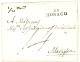 VENISE Via MONACO : 1793 85 MONACO Sur Lettre Avec Texte Daté "VENEZIA 6 Nov. 1793" Pour MARSEILLE. RARE. Superbe - 1792-1815 : Departamentos Conquistados