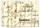 1810 87 VOGHERA + 87 GENES Sur Lettre Avec Texte Daté "PAVIA" Pour GENOVA Redirigée à MILAN. TB. - 1792-1815: Conquered Departments