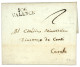 1800 106 VALENCE Sur Lettre Avec Texte. Superbe. - 1792-1815: Veroverde Departementen