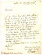 COURRIER FRANCAIS De ROME : 1736 "FRANC ROME " Manuscrit + Cachet De PORT PAYE De PARIS Sur Lettre Avec Texte De PARIS P - Marques D'entrées