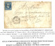 1861 20c (n°14) Obl. CECB Cl +CORPS EXP. CHINE Bau CENTRAL + Taxe 4 + AFFRANCHISSEMENT INSUFFISANT Sur Enveloppe Avec Te - Legerstempels (voor 1900)