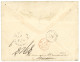 1883 Paire 25c (n°92) Obl. Cachet Rouge ASNIERES SEINE Sur Enveloppe RECOMMANDEE Pour L' ITALIE. RARE. Superbe. - 1876-1898 Sage (Type II)