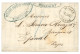 ALSACE LORRAINE : 1871 Cachet Provisoire MIRECOURT Bleu + Cachet Provisoire POSTES EPINAL + Taxe 2 Sur Lettre. Superbe. - Autres & Non Classés