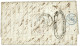 1838 Cachet ACHEMINEE PAR PERQUIER LE HAVRE (verso) + T.14 LE HAVRE Sur Lettre Avec Texte De PORT AU PRINCE Pour BORDEAU - Maritime Post