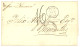 1865 BRESIL NAVARRE + Taxe 16 (double Port) Sur Lettre De PERNAMBUCO Pr La FRANCE. Certificat BRUN. TTB. - Schiffspost