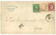 1873 5c Empire (n°20) + 80c Lauré (n°32) + 15c CERES (n°59) Obl. ANCRE + LIGNE S PAQ FR. Sur Lettre De YOKOHAMA (JAPON)  - Poste Maritime