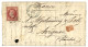 1871 80c (n°32) Obl. GC 5118 + YOKOHAMA Bau FRANCAIS Sur Lettre Pour La FRANCE. TTB. - 1849-1876: Classic Period
