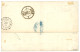 1875 Bande De 4 Du 25c CERES (n°60) Obl. ANCRE + YOKOHAMA PAQ. FR. S N°3 Sur Lettre De YOKOHAMA Pour La FRANCE. RARE. Su - 1849-1876: Période Classique