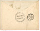 CONSULAT DE FRANCE A YOKOHAMA : 1876  YOKOHAMA Bau FRANCAIS + Taxe 12 + CONSULAT DE FRANCE à YOKOHAMA Sur Enveloppe Pour - 1849-1876: Période Classique
