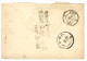 1876 CERES 25c (x4) + 10c Obl. GC 5118 + JAPON 2 Sen Jaune Obl. Sur Enveloppe Avec Texte Complet Daté "TOKIO" + Photo Po - 1849-1876: Période Classique