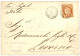 Tarif U.P.U à 40c : 1877 40c (n°38) Obl. YOKOHAMA Bau FRANCAIS Sur Lettre Pour LIVORNO (ITALIE). TTB. - 1849-1876: Klassik