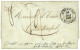1839 Grand Cachet ALEXANDRIE EGYPTE Pour CONSTANTINOPLE. Verso, Grand Cachet CONSTANTINOPLE. TTB. - 1801-1848: Précurseurs XIX