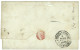 1839 Grand Cachet ALEXANDRIE EGYPTE Pour CONSTANTINOPLE. Verso, Grand Cachet CONSTANTINOPLE. TTB. - 1801-1848: Vorläufer XIX