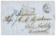 ALEXANDRIE Pour La FINLANDE : 1851 ALEXANDRIE EGYPTE + Taxe 14 Bleue Sur Lettre Pour La FINLANDE. TTB. - 1849-1876: Klassik