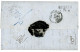 ALEXANDRIE Pour La FINLANDE : 1851 ALEXANDRIE EGYPTE + Taxe 14 Bleue Sur Lettre Pour La FINLANDE. TTB. - 1849-1876: Periodo Clásico
