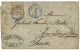 ALEP Via ALEXANDRETTE : 1876 30c SAGE TypeI (n°69) Obl. ALEXANDRETTE SYRIE Sur Lettre (rabats Latéraux Absents) Pour ENN - 1849-1876: Période Classique