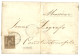 CAVALLE : 1879 30c SAGE (n°69) Obl. CAVALLE TURQUIE Sur Lettre (pd) Pour CONSTANTINOPLE. RARETE. Signé ROUMET. TB. - 1877-1920: Periodo Semi Moderno