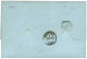 CONSTANTINOPLE : 1859 10c (n°13) + 40c (n°16) TTB MARGES Obl. PC 3707 + CONSTANTINOPLE TURQUIE Pour La FRANCE. Superbe. - 1849-1876: Période Classique