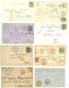 CONSTANTINOPLE : Lot De 11 Lettres Du Bureau Français De CONSTANTINOPLE (STAMBOUL, PERA, GALATA). TTB. - 1849-1876: Periodo Clásico