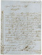 DARDANELLES : 1851 Grand Cachet DARDANELLES POSTES + Taxe 10 Sur Lettre Avec Texte De SALONIQUE. TTB. - 1849-1876: Période Classique