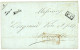 METELIN : 1853 Trés Rare Cursive METELIN + P.P. Sur Lettre Avec Texte De METELIN Pour La FRANCE. Pothion Indice 30 = 300 - 1849-1876: Periodo Clásico