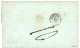 METELIN : 1853 Trés Rare Cursive METELIN + P.P. Sur Lettre Avec Texte De METELIN Pour La FRANCE. Pothion Indice 30 = 300 - 1849-1876: Periodo Clásico