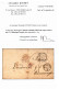 SALONIQUE : 1868 Marque D' échange FR / 2F40c En ROUGE (1ère Pièce Vue ! )  + SALONIQUE TURQUIE Sur Lettre Pour L' ANGLE - 1849-1876: Période Classique