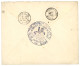 BENIN - PRECURSEUR : 1888 CG 25c Obl. GRAND POPO BENIN + Verso Rarissime Cachet PROTECTORAT FRANCAIS DU GOLF DE BENIN/ A - Autres & Non Classés
