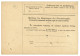 1918 10c Obl. DUALA Sur BULLETIN D' EXPEDITION Pour La FRANCE. RARE. TTB. - Autres & Non Classés