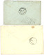 COLONNE DU NORD : 1915 2 Lettres Via Bureaux Anglais MADUGERI NIGERIA Et YOLA NORTHERN NIGERIA. TB. - Otros & Sin Clasificación