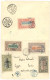 COTE DES SOMALIS : 1896 1F + 75c + 10c + 1c + 25c (verso) Obl. DJIBOUTI  Sur Lettre RECOM. Pour L' EGYPTE. TTB. - Altri & Non Classificati