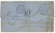 TAHITI - VENEZUELA : 1875 Rare Cachet Bleu TAHITI V.E.U.P ALLEM. PARIS + PAYS ETRANG. PAQ REG PARIS + Taxe 12ur Lettre ( - Other & Unclassified