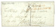 AUSTRIA : 1807 Bau Gal ARM. DE DALMATIE In Red On Entire Letter Datelined "TRAU DALMATIE" To FRANCE.  Vvf. - Autres & Non Classés