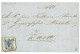 AUSTRIA : 1857 9 Kr Canc. TRIESTE/ V.L.A On Entire Letter From TRIESTE To ZARA. Vvf. - Andere & Zonder Classificatie