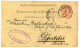 AUSTRIA To SAUDI ARABIA : 1890 AUSTRIA P./Stat. 5k Canc. WAHRING To DJEDDA With Arrival Cds. Extremely Rare Destination. - Sonstige & Ohne Zuordnung