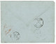 AUSTRIAN P.O ALEXANDRIA : 1886 10 PARA (Bloc Of 4 + Strip Of 4) + 20 Soldi Canc. ALEXANDRIA On REGISTERED Envelope To FR - Oostenrijkse Levant