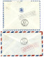 CHINA - AIRMAIL : 1947 Lot 2 Covers (FIRST FLIGHT) SHANG-HAI SAIGON. Vvf. - Other & Unclassified