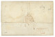 NEUENHAUS To RIOUW : 1850 NEUENHAUS + Boxed LANDMAIL/PORT '216" On Entire To RIOUW (NETHERLANDS INDIES). Verso, HANNOVER - Other & Unclassified