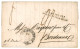 INDIA - PONDICHERY : 1837  Rare Entry Mark COLONIES PAR ST MARTIN ISLE DE RE + SAINT MARTIN DE RE + "Per LE TRITON"  On  - Autres & Non Classés