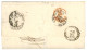 RUSSIA : 1872 20k On Cover From ST PETERSBURG To NAPLES (ITALIE). Superb. - Other & Unclassified
