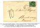 CARUPANO Via TRINIDAD : 1867 TRINIDAD 6d + GB/2F + 10 Tax Marking On Entire Datelined "CARUPANO" To BORDEAUX (FRANCE). V - Trinidad & Tobago (...-1961)