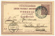 TURKISH T.P.O. In GREECE : 1892 P/Stat 20p Canc. Negative BUREAU AMB. SALONIQUE / ZIBEFTCHE To SWITZERLAND. Scarce. Y. N - Autres & Non Classés