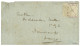 UGANDA : 1896 20 V.96.R (SG 47) With Sheet Margin Canc. By Pen Cross On Envelope Written In The Hand Of Rev. M.J. HALL A - Oeganda (...-1962)